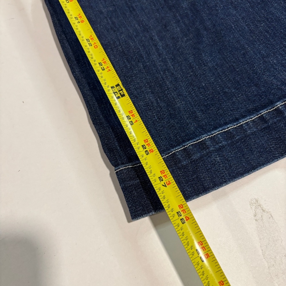 Ramy Brook 27 Theodora Blue High Waisted Wide Leg Jeans - Picture 12 of 13